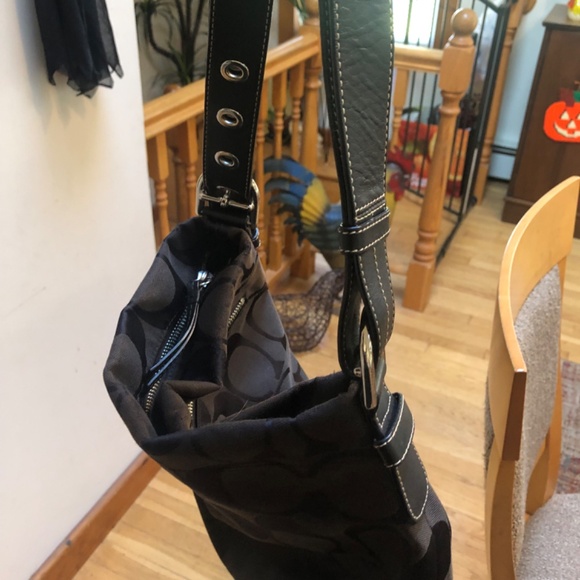 Coach Hobo Bag Y2K Early 2000s Classic Monogram - Picture 6 of 15